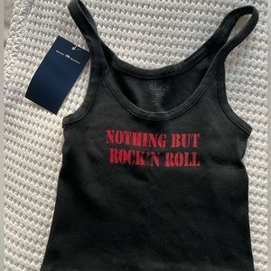 Ranch Melville Nothing But Rock’n Roll Top NWT
